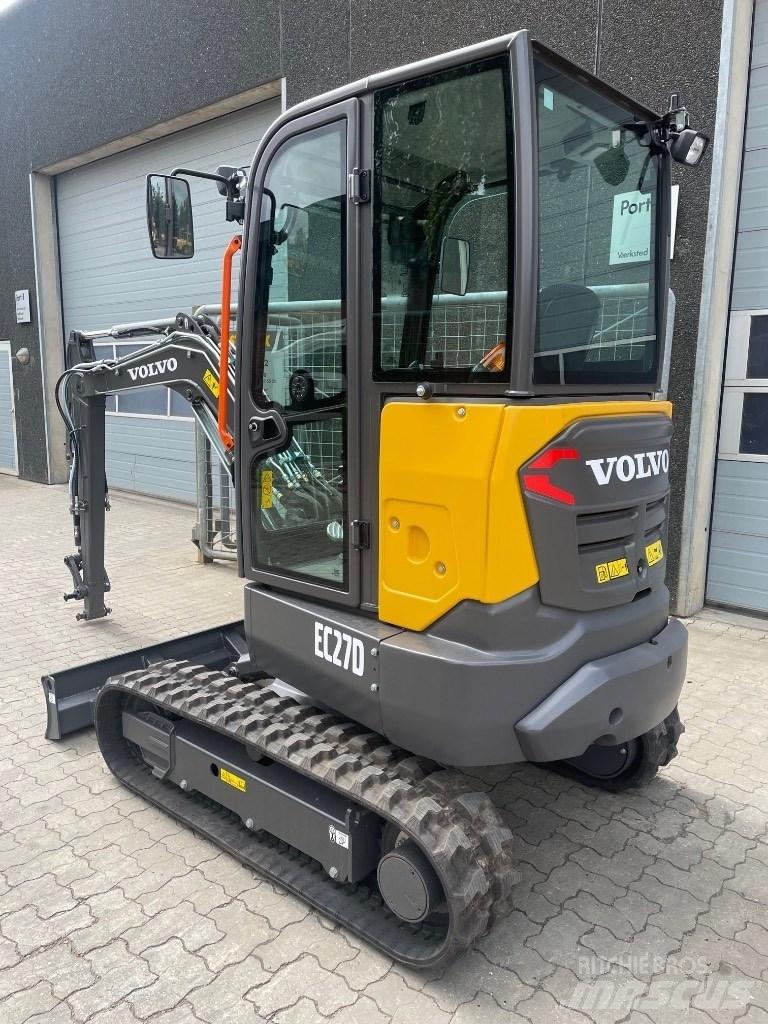 Volvo EC27D Mini Excavators <7t (Mini Diggers)