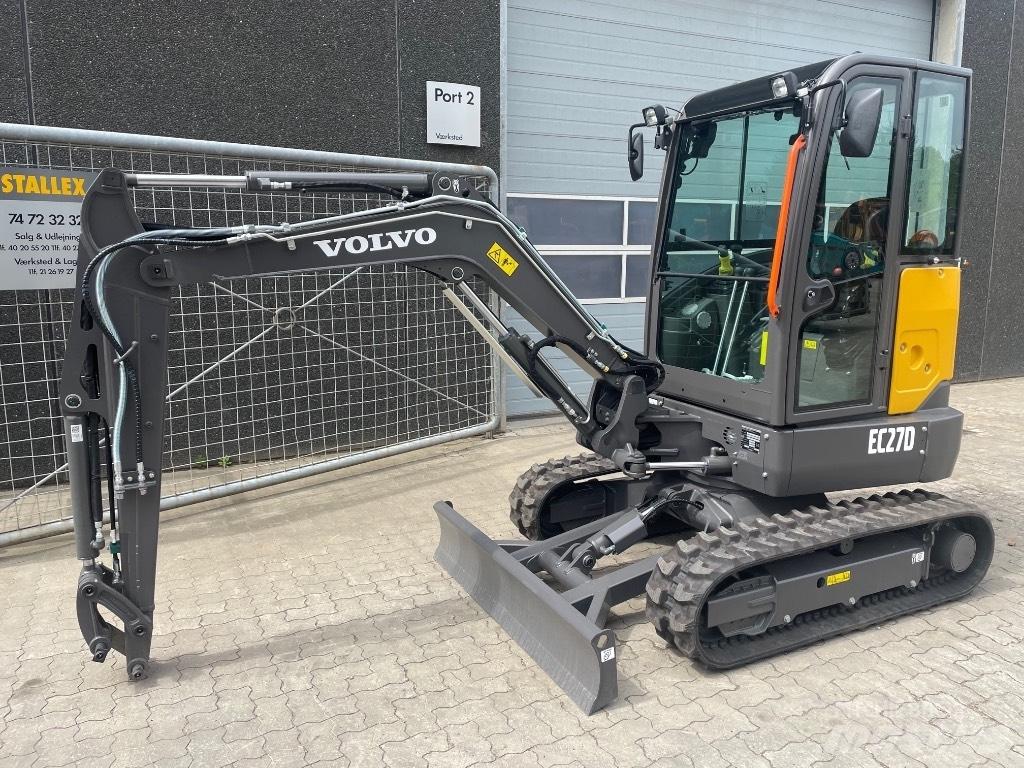 Volvo EC27D Mini Excavators <7t (Mini Diggers)