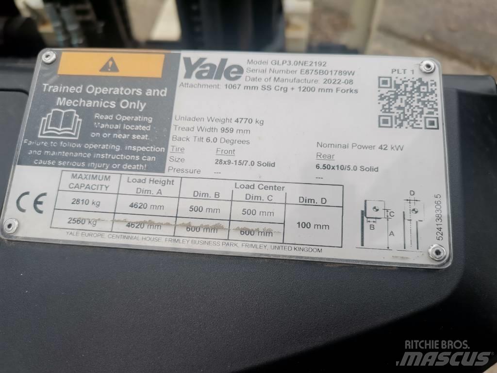 Yale GLP30 N LPG trucks
