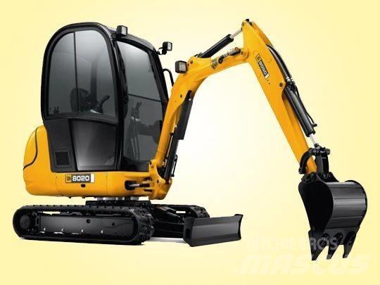 JCB 8020 Mini Excavators <7t (Mini Diggers)