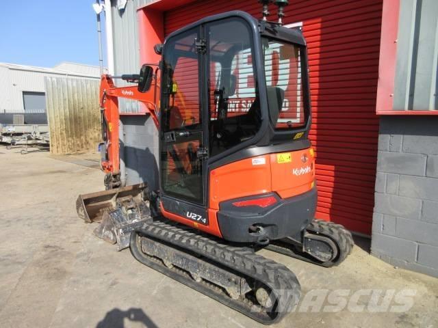 Kubota U 27-4 Mini Excavators <7t (Mini Diggers)