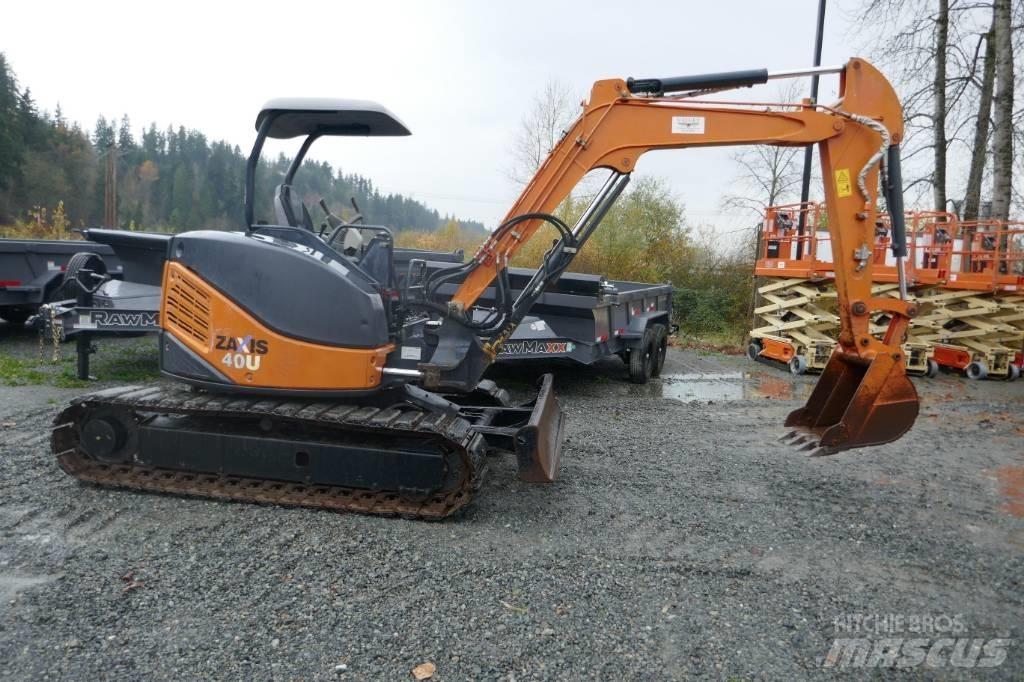 Hitachi ZX40U-3 Mini Excavators <7t (Mini Diggers)