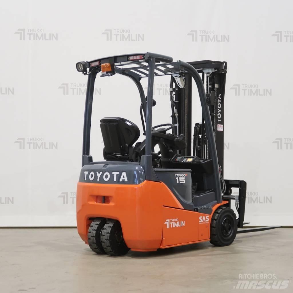 Toyota 8FBE15T Electric Forklifts