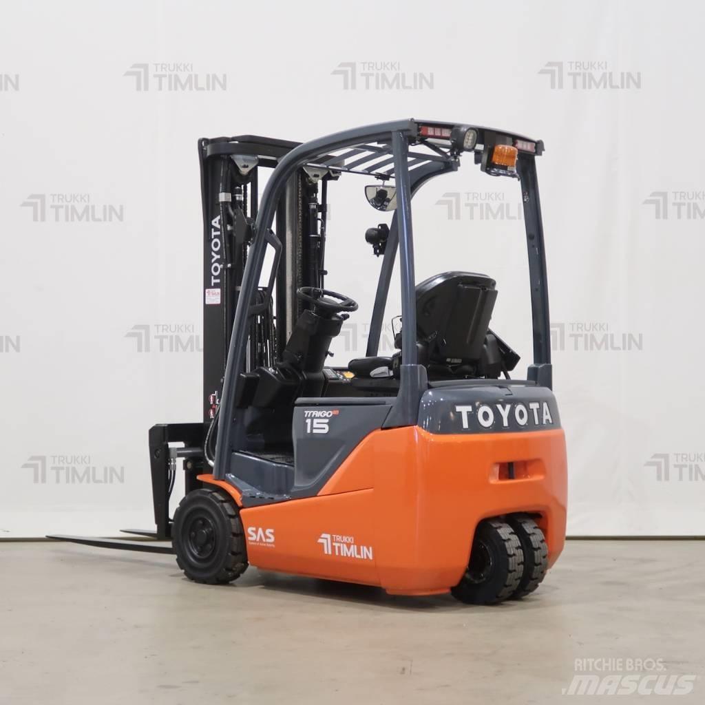 Toyota 8FBE15T Electric Forklifts