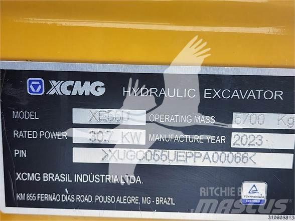 XCMG XE55U Mini Excavators <7t (Mini Diggers)