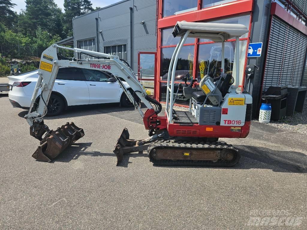 Takeuchi TB 016 Mini Excavators <7t (Mini Diggers)