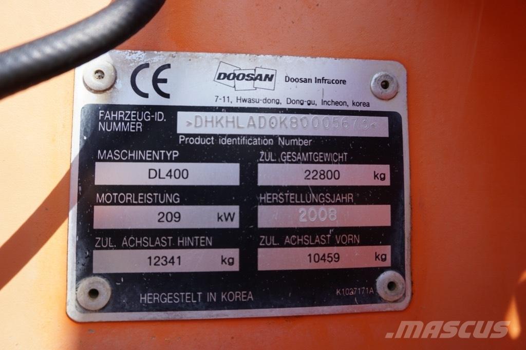 Doosan DL 400 Wheel Loaders