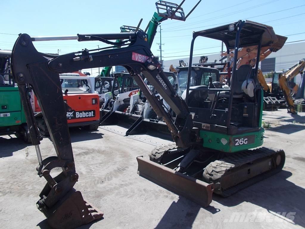 John Deere 26G Mini Excavators <7t (Mini Diggers)