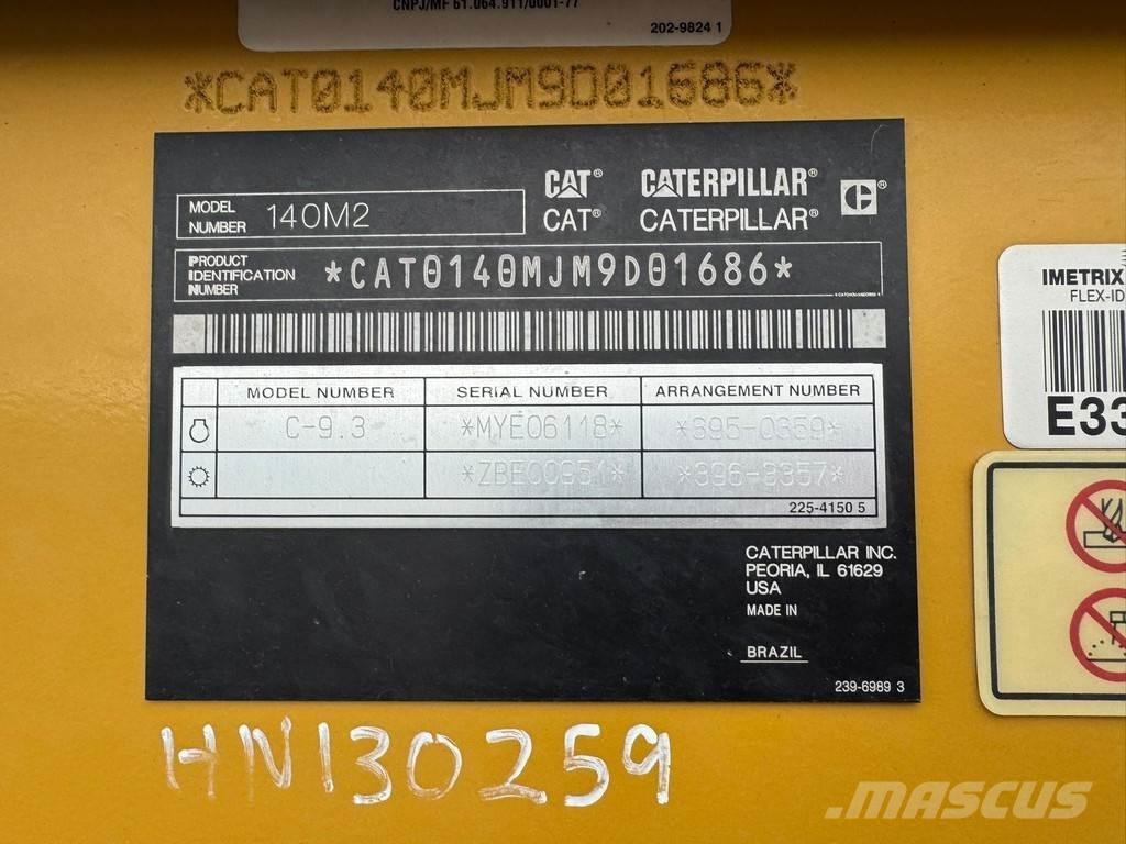 CAT 140M2 Motor Graders