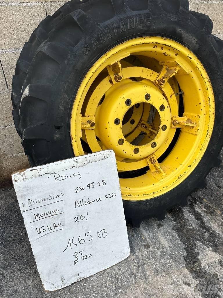 Alliance 230/95R28 Tires, wheels and rims