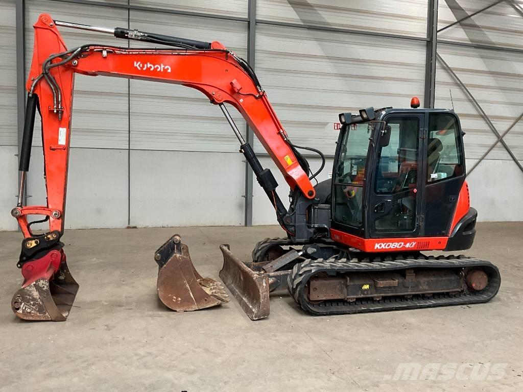 Kubota KX 080-4 A Mini excavators  7t - 12t