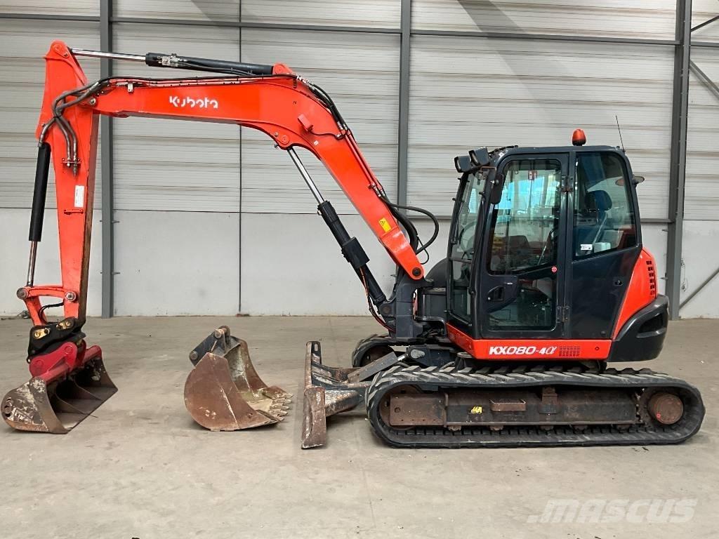 Kubota KX 080-4 A Mini excavators  7t - 12t