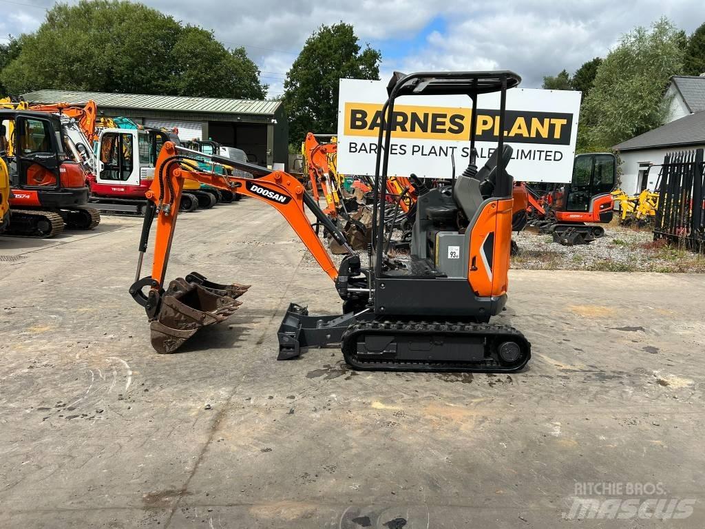 Doosan DX17Z Mini Excavators <7t (Mini Diggers)