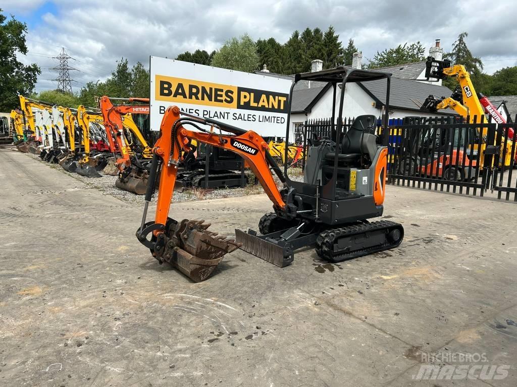 Doosan DX17Z Mini Excavators <7t (Mini Diggers)