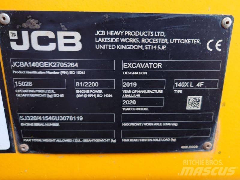 JCB 140X LC Crawler Excavators