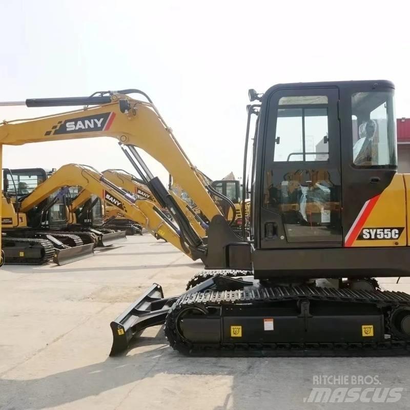 Sany SY 55 Crawler Excavators