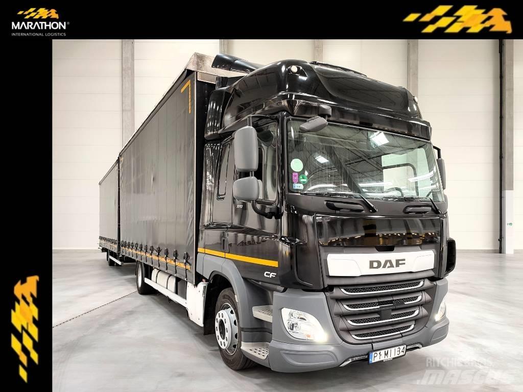 DAF CF 370 FA Curtain Side Trucks