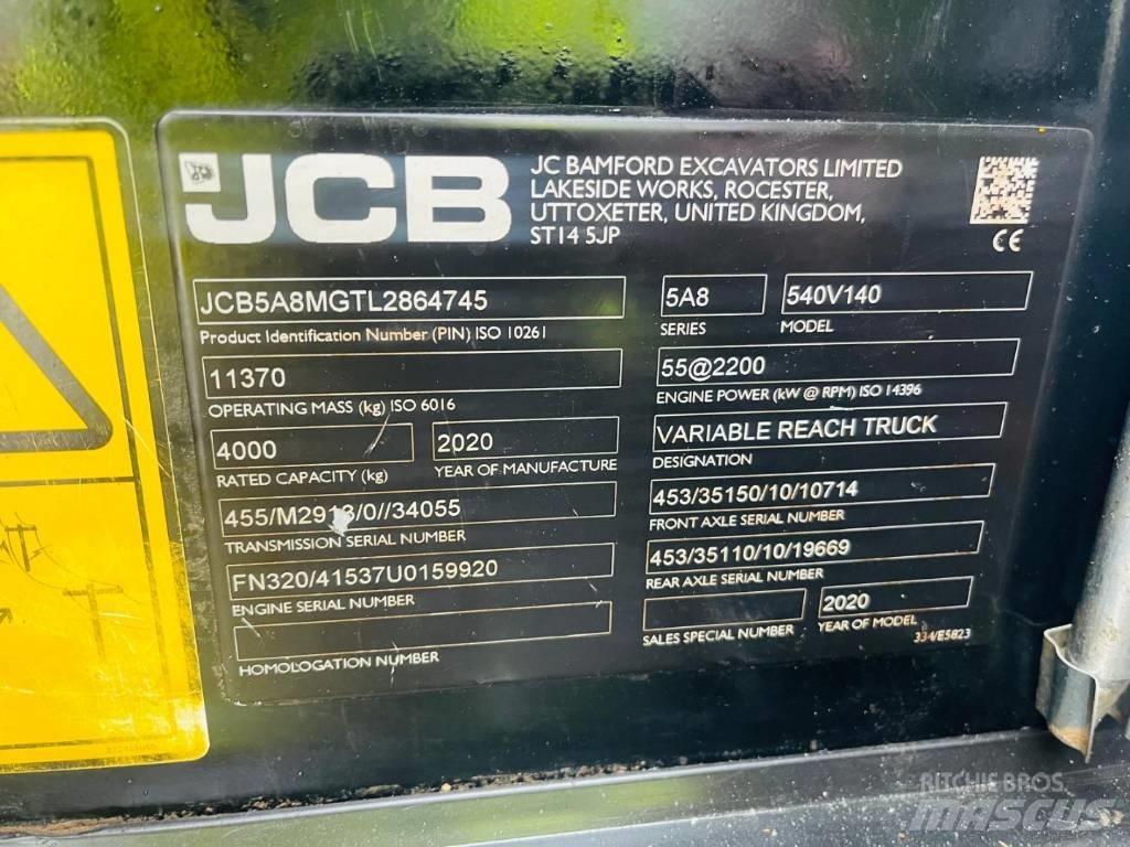 JCB 540-140 Telescopic Handlers
