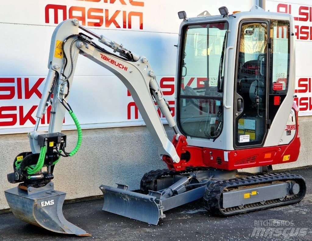 Takeuchi TB 320 Mini Excavators <7t (Mini Diggers)