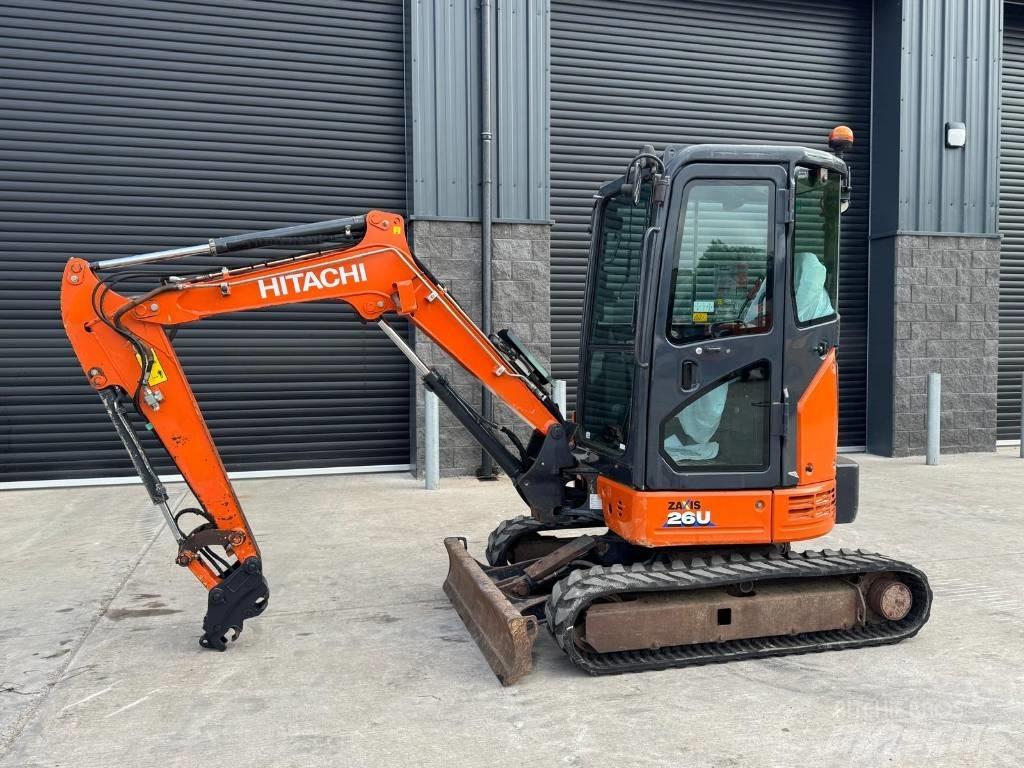 Hitachi ZX 26 U-6 cr Mini Excavators <7t (Mini Diggers)