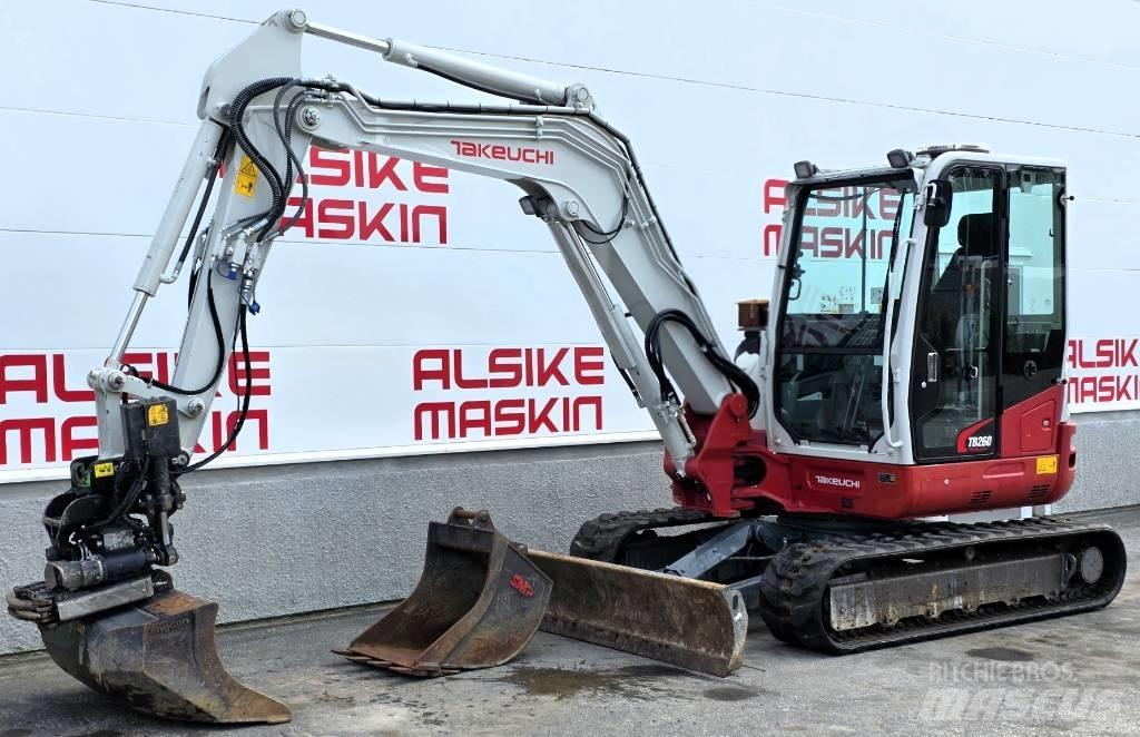 Takeuchi TB 260 Mini Excavators <7t (Mini Diggers)