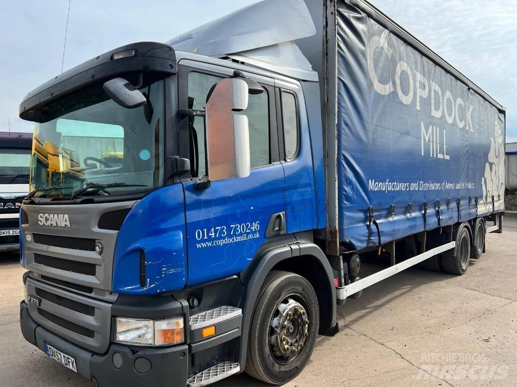 Scania P 270 Curtain Side Trucks