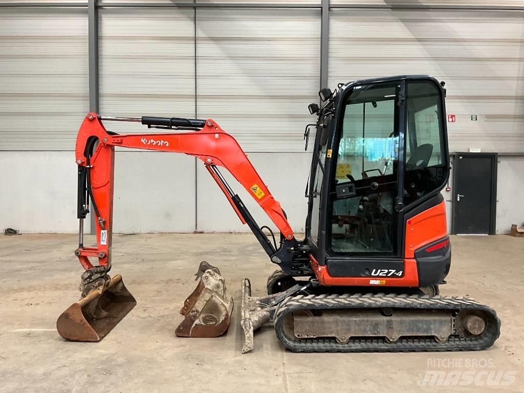 Kubota U 27-4 Mini Excavators <7t (Mini Diggers)
