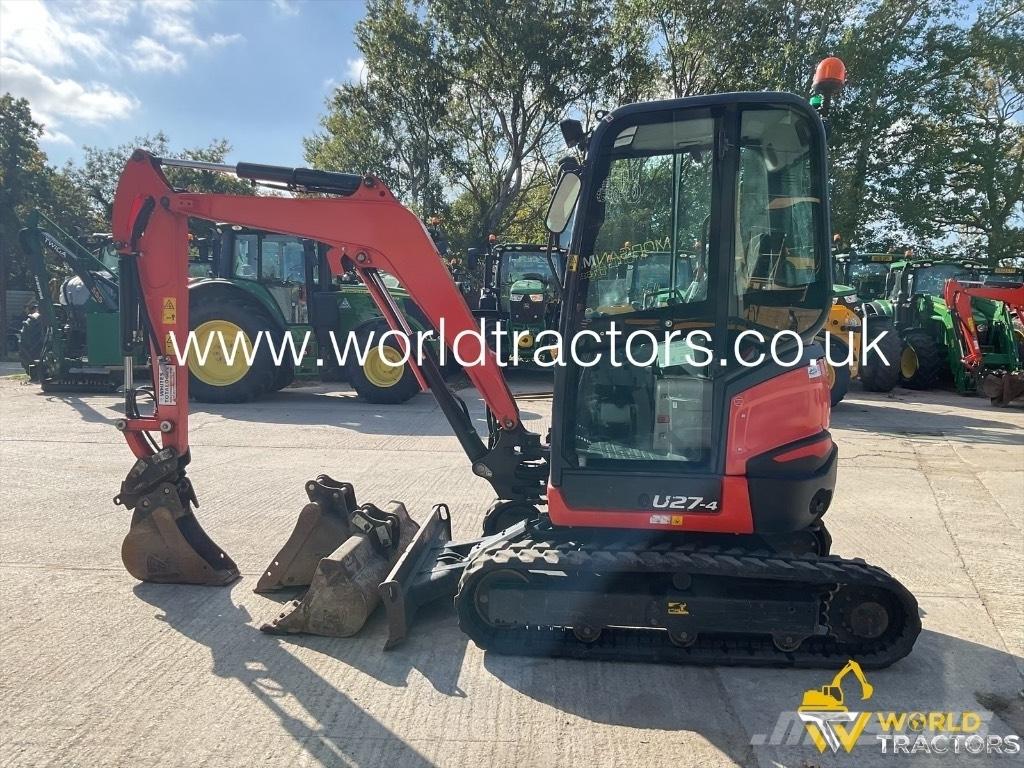 Kubota U 27-4 Mini Excavators <7t (Mini Diggers)