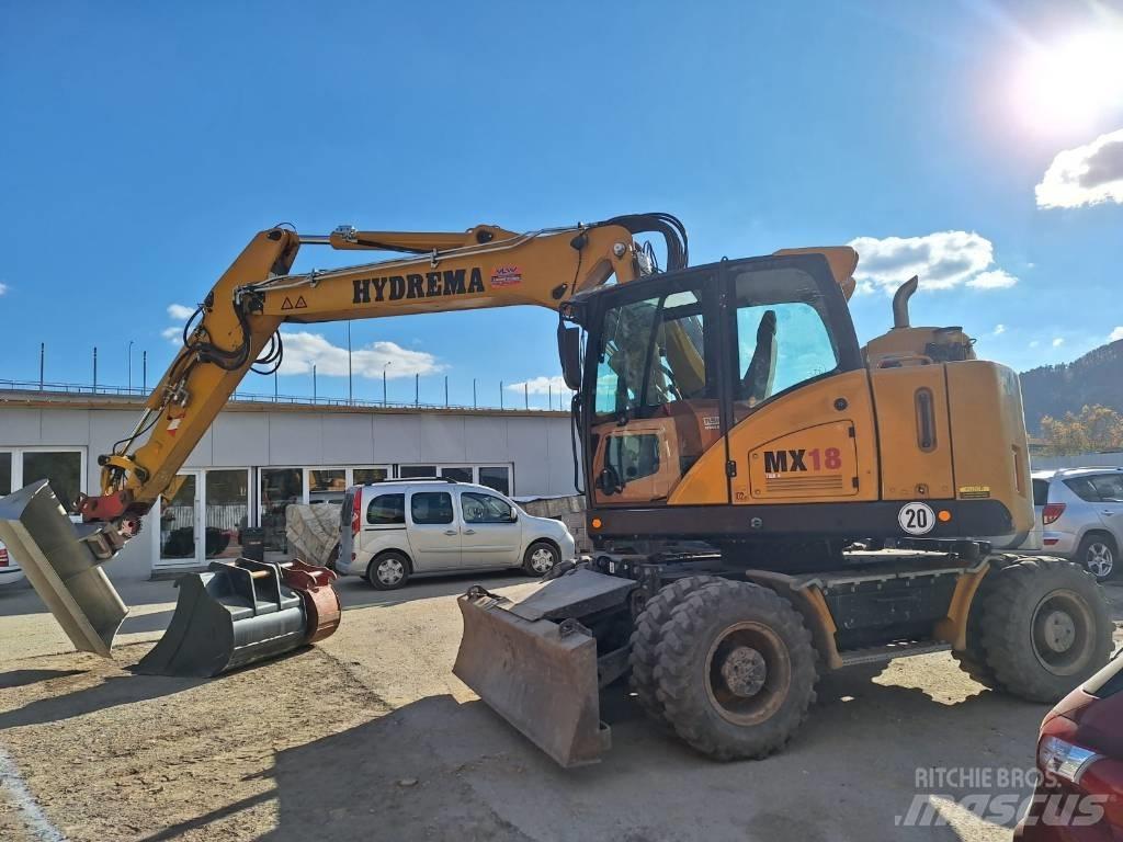 Hydrema MX 18 Wheeled Excavators