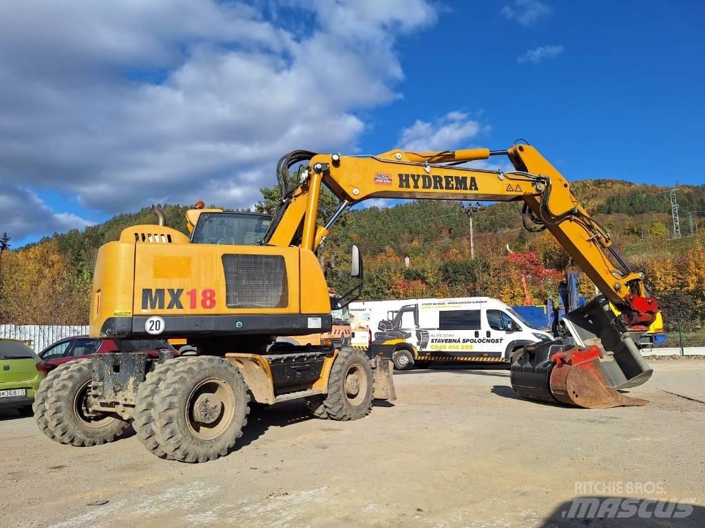 Hydrema MX 18 Wheeled Excavators