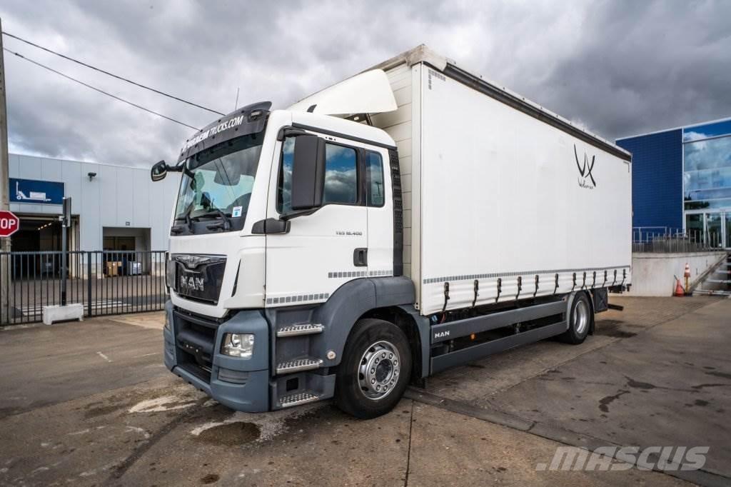 MAN TGS 18.400 BL Curtain Side Trucks