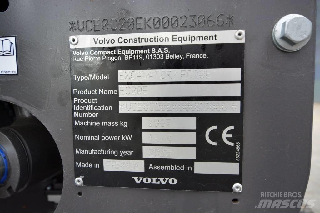 Volvo EC 20 E Mini Excavators <7t (Mini Diggers)