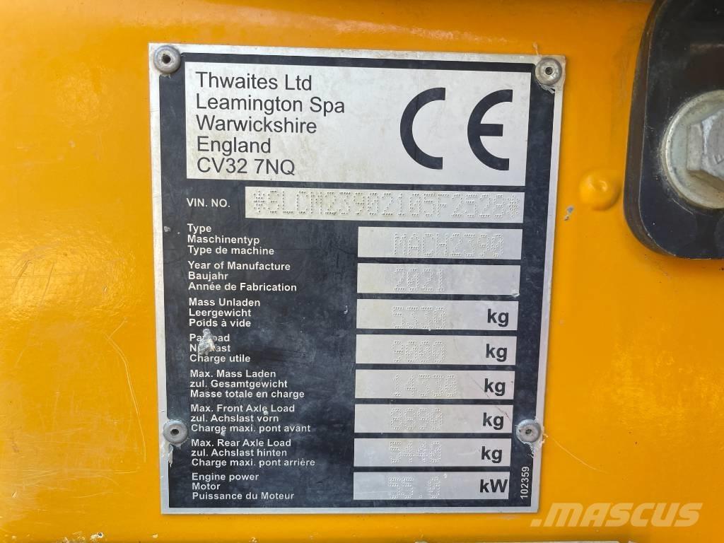 Thwaites MACH 2390 Site Dumpers