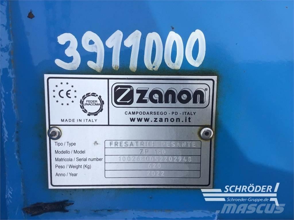 Zanon - ZP 180 Other Tillage Machines And Accessories
