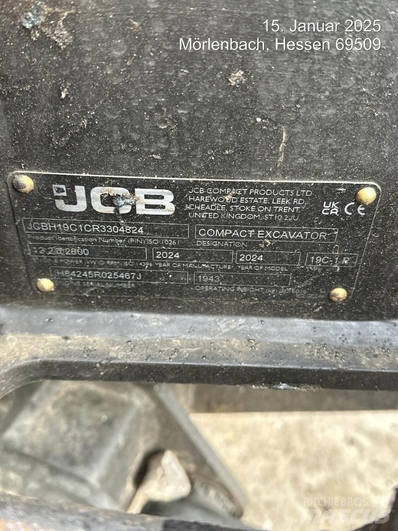 JCB 19C-1 Mini Excavators <7t (Mini Diggers)