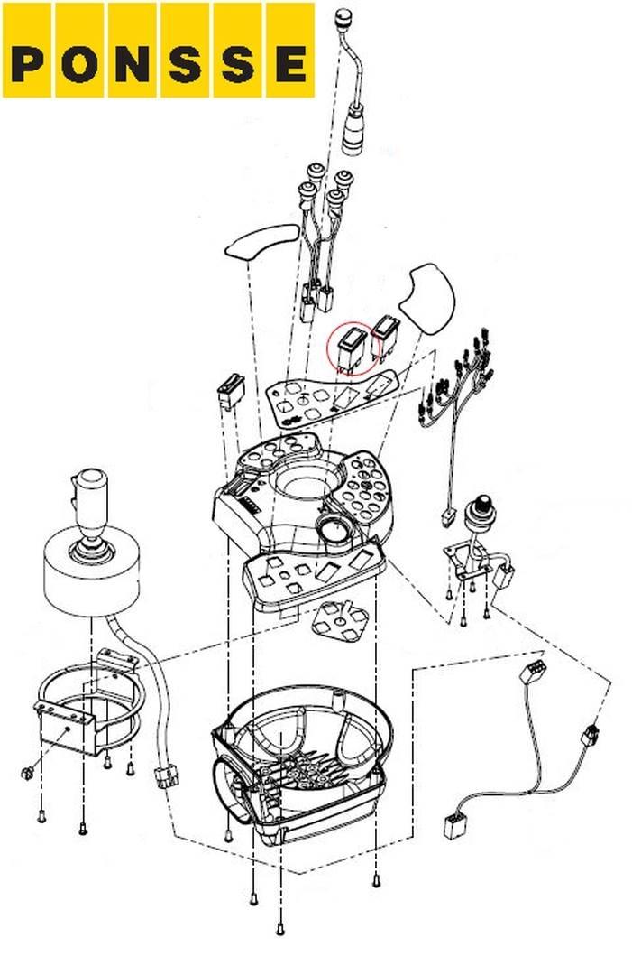 Ponsse 0069070 Electronics