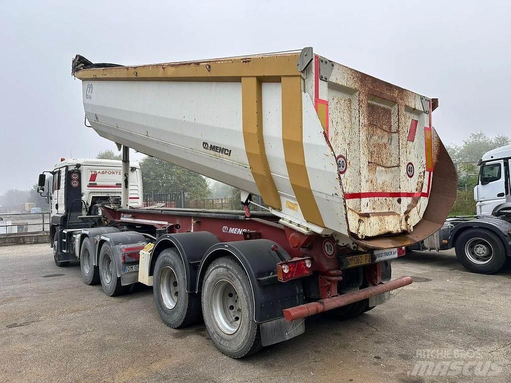 Menci SA 740 Grain / Hopper / Tipper Trailers