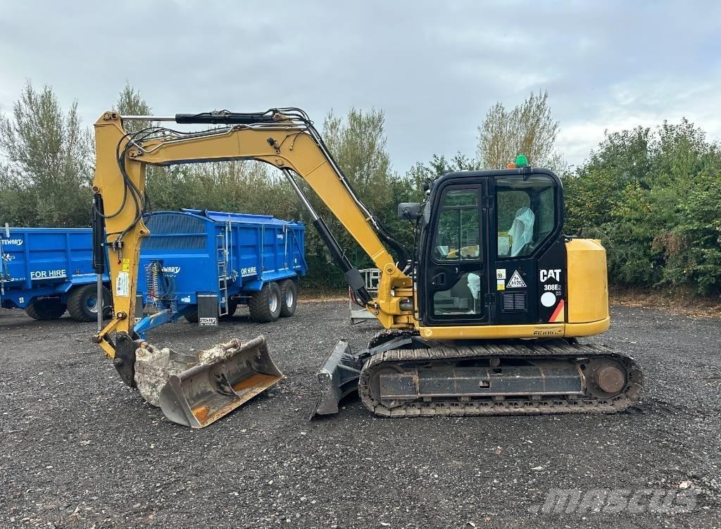 CAT 308 E 2 CR Mini excavators  7t - 12t