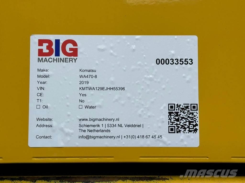 Komatsu WA470-8 Wheel Loaders