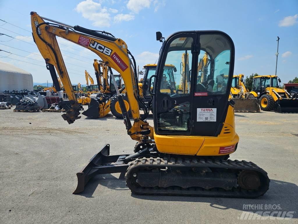 JCB 8035 ZTS + QH Mini Excavators <7t (Mini Diggers)