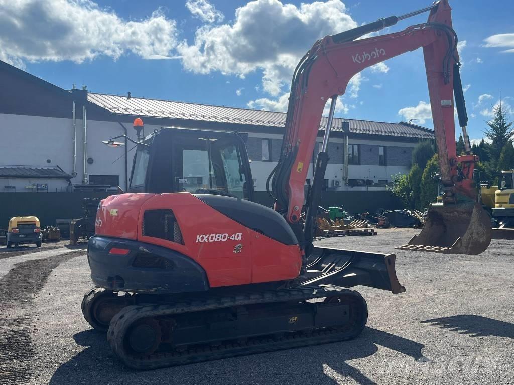 Kubota KX080 Mini excavators  7t - 12t