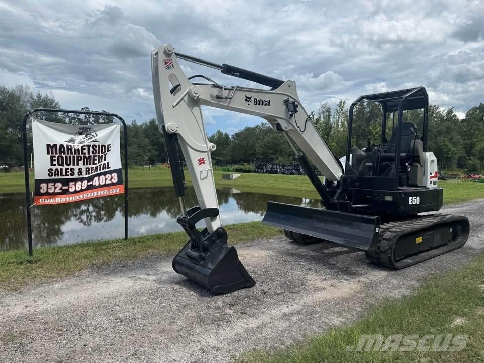 Bobcat E 50 Mini Excavators <7t (Mini Diggers)