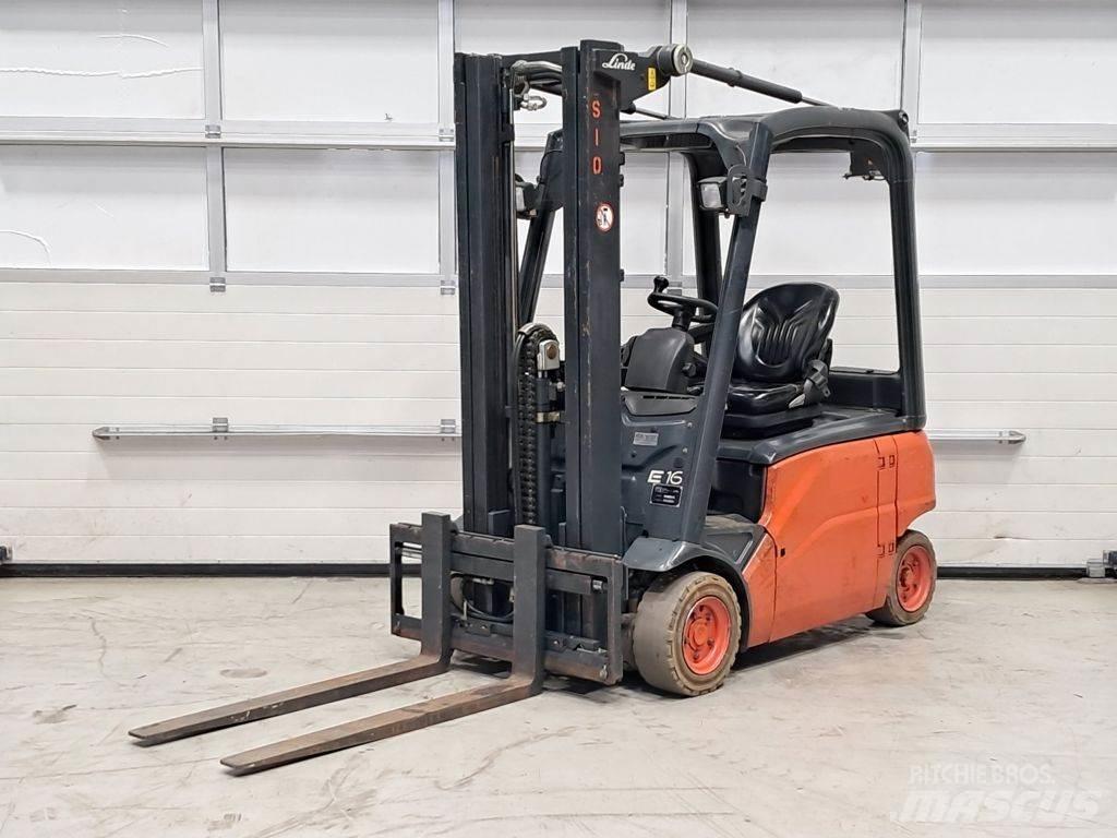 Linde E16P-01 Electric Forklifts