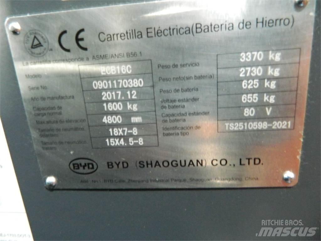  ECB16C Electric Forklifts