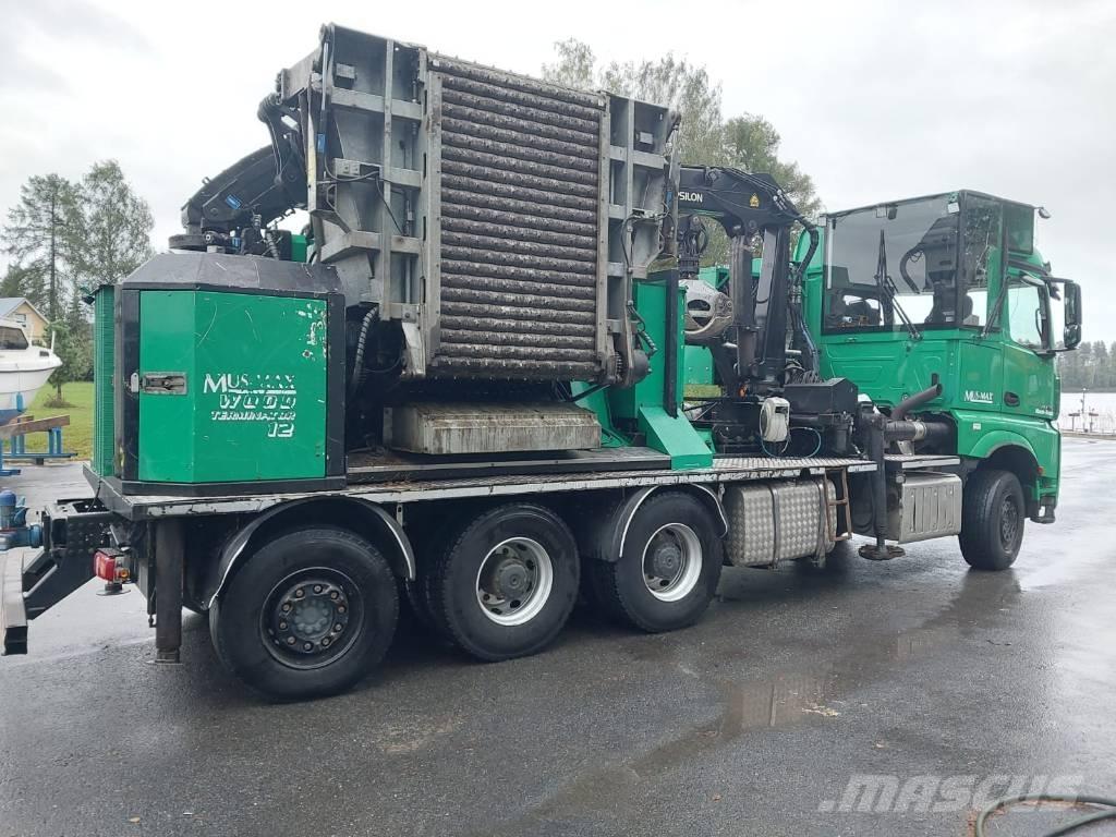  MB 3663 Musmax WT12 Wood Chippers