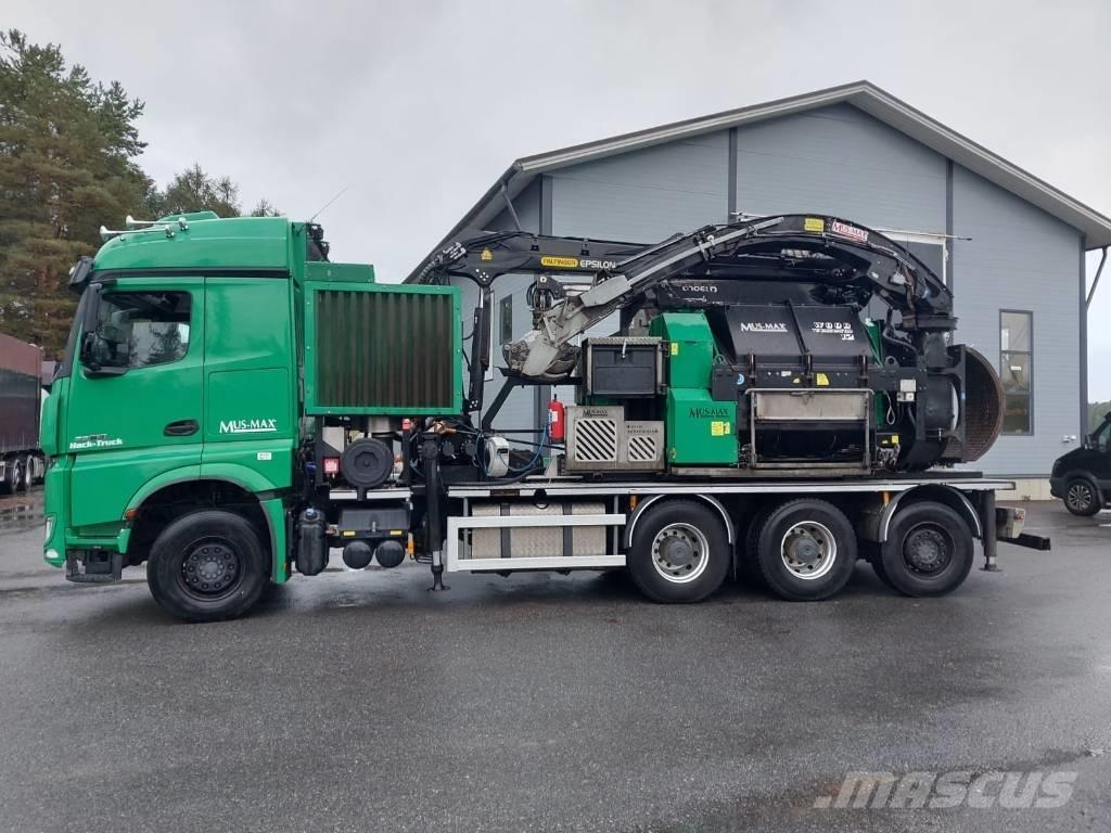  MB 3663 Musmax WT12 Wood Chippers