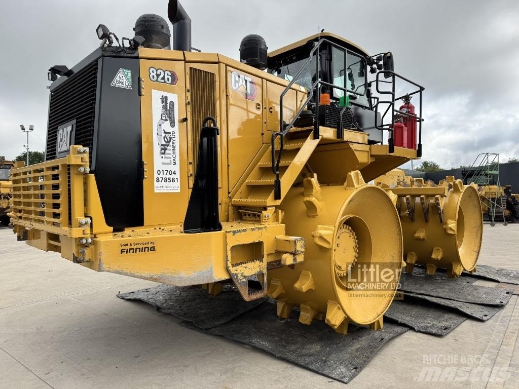 CAT 826 Landfill compactors