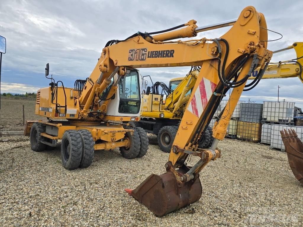 Liebherr A 316 Wheeled Excavators