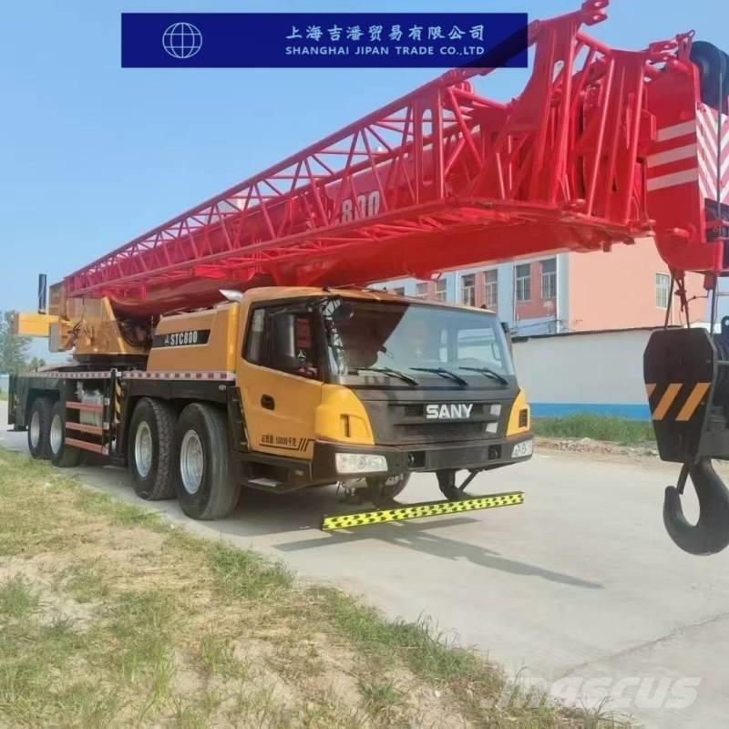 Sany STC 800 Mobile and all terrain cranes