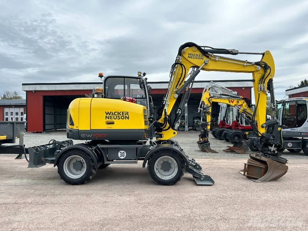 Wacker Neuson EW100 Wheeled Excavators